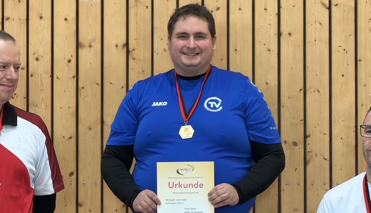Landesmeistertitel für Dean Raetze im Blankbogen