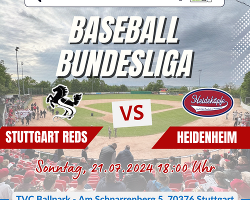 Stuttgart Reds vs. Heidenheim Heideköpfe – Nachholspiel
