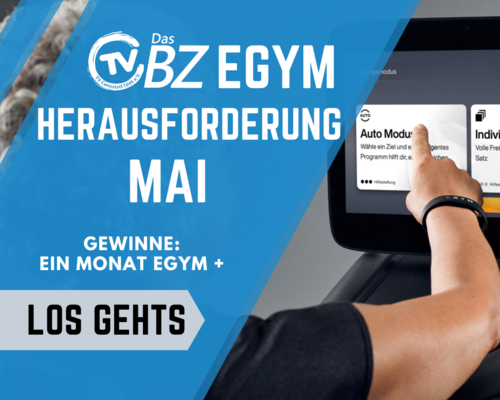 EGYM Herausforderung Mai 2024