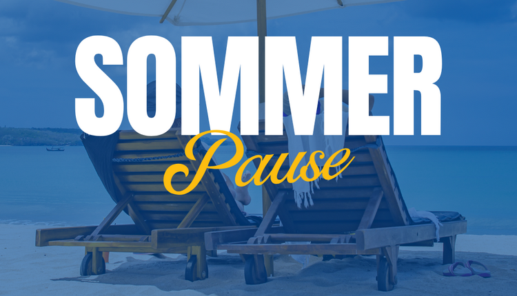 Geschäftsstelle im August geschlossen