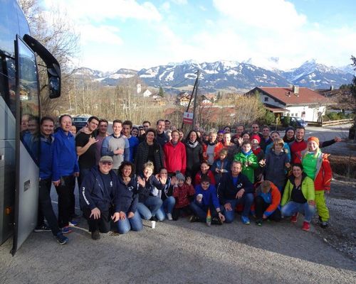 Skiausfahrt nach Ofterschwang
