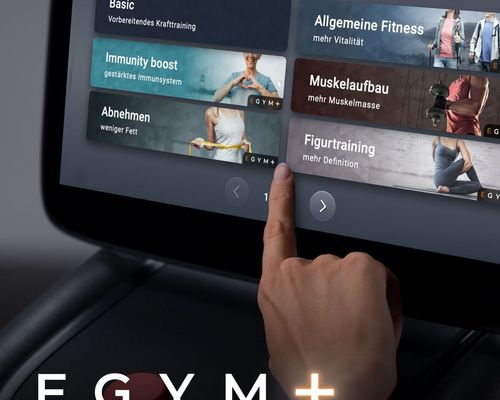 Jetzt bei uns im Studio: Mit EGYM+ zielgerichtet und wissenschaftlich optimal trainieren!