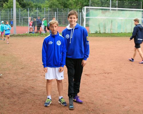 Zwei TV C Athleten beim Wettkampf