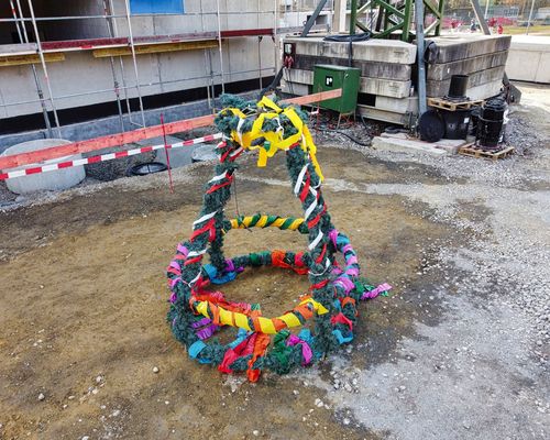 Der Turnverein Cannstatt 1846 e.V. feiert Richtfest seines Vereinsprojekts ‚TVCentrum‘ mit Baseballstadion