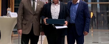 TVC Präsident erhält WLSB Ehrennadel