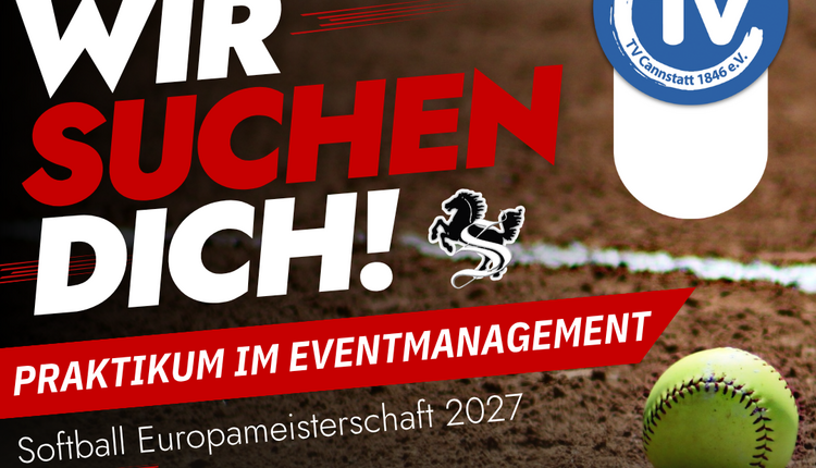 Wir suchen dich: Praktikum im Eventmanagement zur Softball Europameisterschaft 2027