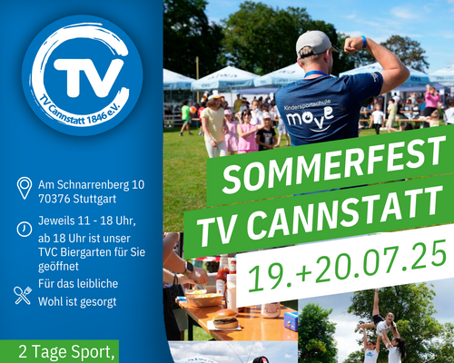 TVC Sommerfest 2025 – Zwei Tage voller Bewegung, Spaß und Begegnung!
