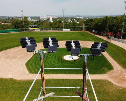 Baufortschritt TV Centrum im April