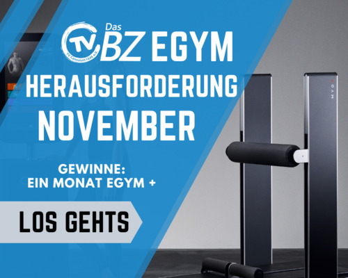 EGYM Herausforderung November 2024