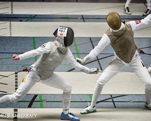Deutsche Meisterschaften im Florettfechten beim TVC
