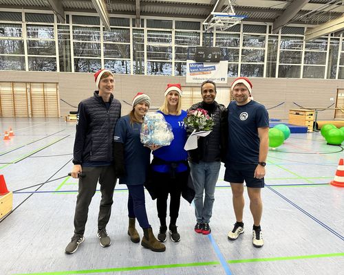 Julia Vogelbacher verabschiedet sich in den Mutterschutz.