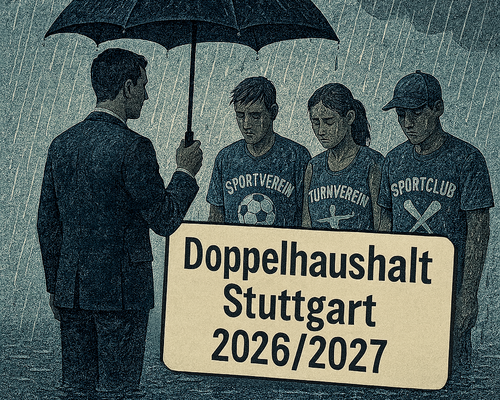 Lassen Sie den Stuttgarter Sport nicht im Regen stehen
