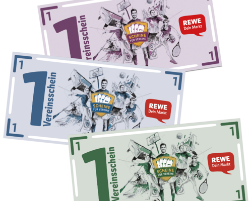 REWE-Aktion "Scheine für Vereine"