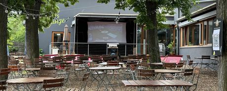 Public Viewing der EM 2024 im TVC Biergarten