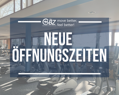 Ab Februar: Neue Öffnungszeiten im Bewegungszentrum & Sauna