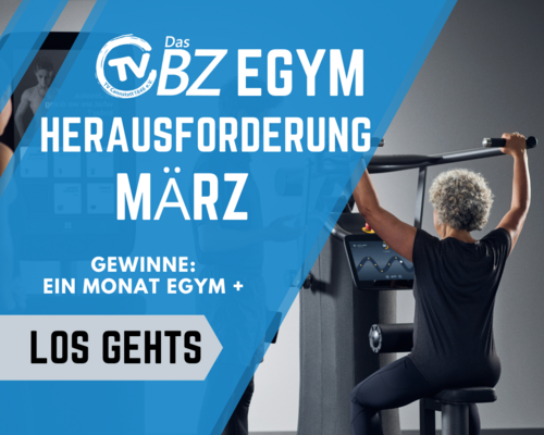 EGYM Herausforderung März 2024