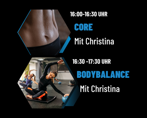 NEU IM KURSPLAN: Les Mills CORE & BODYBALANCE – immer samstags!