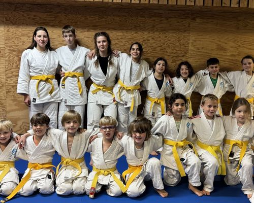 Gürtelprüfung für den gelben Gürtel November 2025