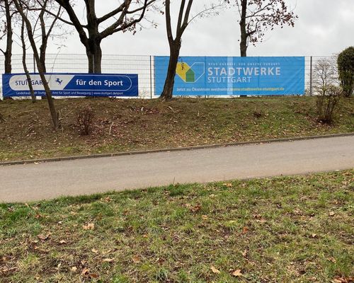 Neue Banner für den TV Cannstatt