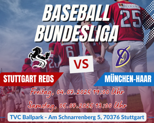 Spannung im TVC Ballpark: Stuttgart Reds vs. München-Haar Disciples
