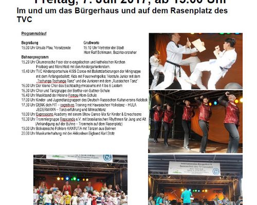 13. Internationales Bürgerfest