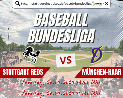 Doubleheader-Action! Stuttgart Reds vs. München-Haar Disciples