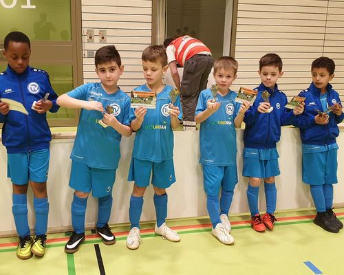 F-Jugend beim Turnier in Hengstett 