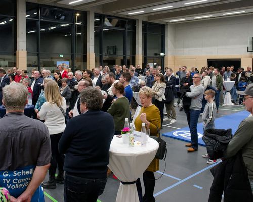 Großer Festakt zur Einweihung des TVCentrums beim TV Cannstatt