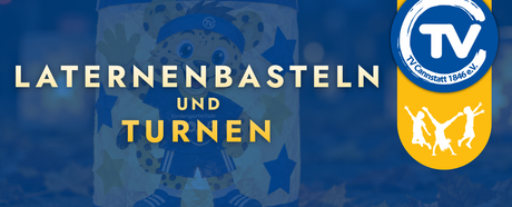 Handgebastelte leuchtende Movey-Laterne mit dem Maskottchen der Kindersportschule move.