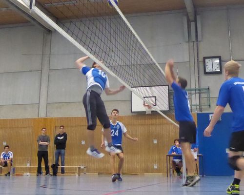 Amerikanische High-School-Volleyballerinnen