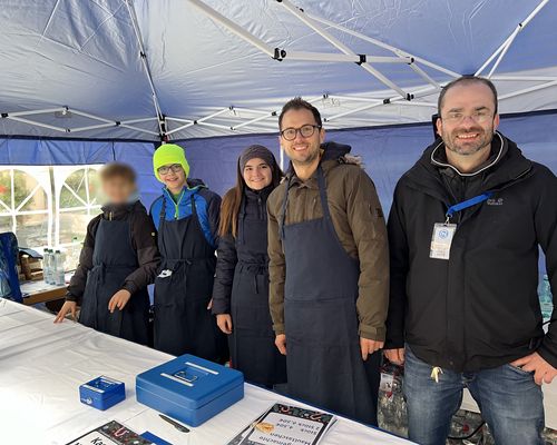 Leckere Maultaschen auf dem Cannstätter Weihnachtmart 