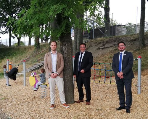 Neue Anzeigentafel und TVC - Spielplatz