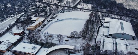 Baufortschritt TV Centrum im Dezember 2022