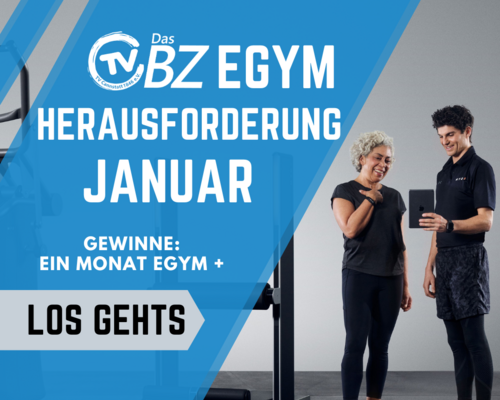 EGYM Herausforderung Januar 2024