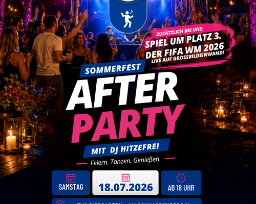 Sommerfest After Party im TVC Biergarten